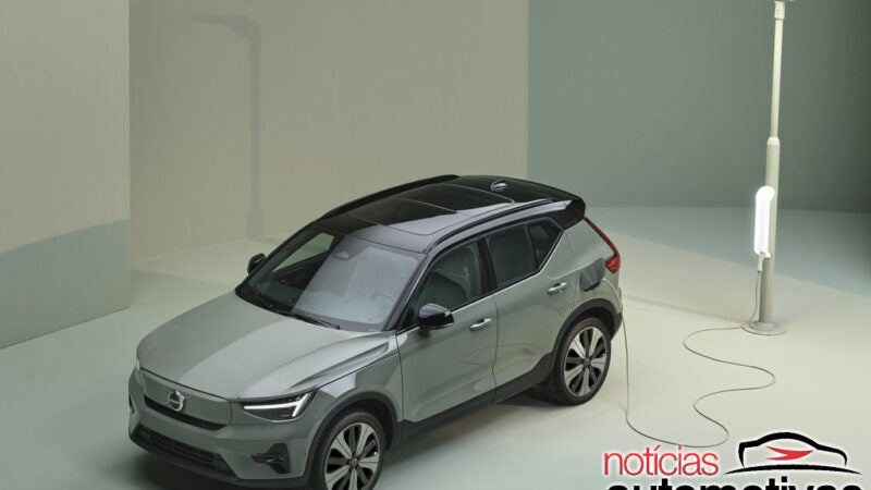 Volvo XC40 Recharge Plus tem um motor por R$ 309.950