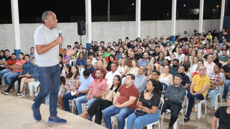 Mais de 500 pessoas assistiram a Palestra de Geraldo Rufino