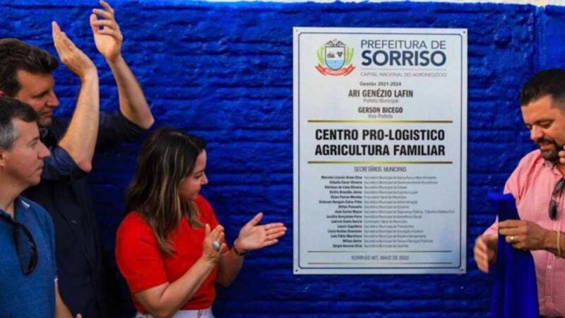 Prefeito inaugura Centro de Apoio à Agricultura Familiar e ampliação de abrigo para animais em Sorriso