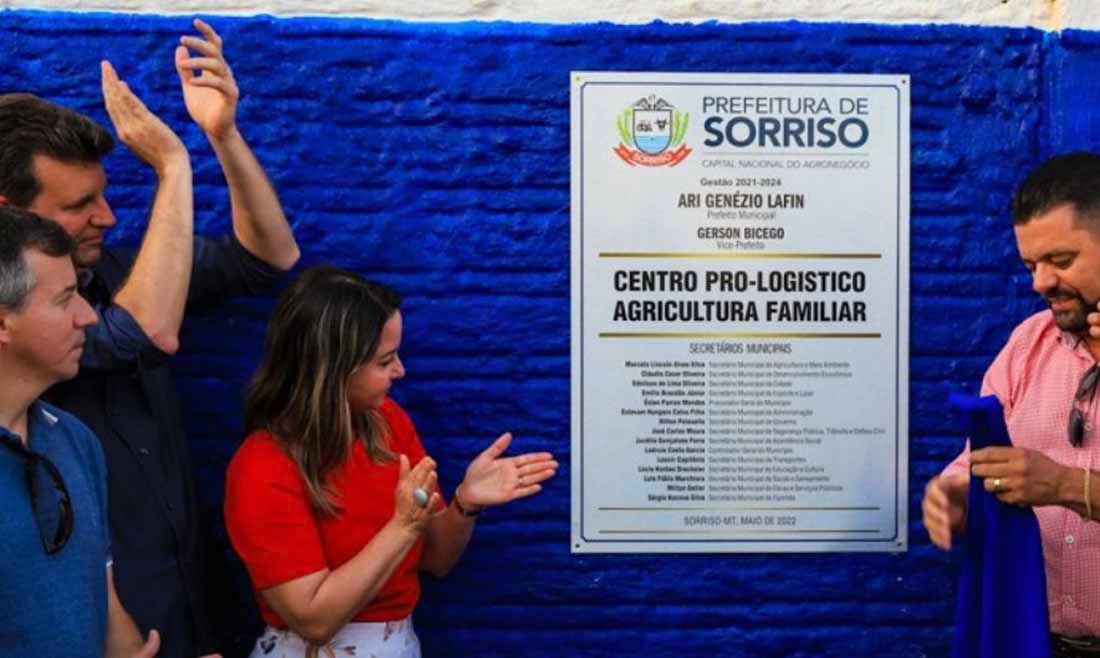 Prefeito inaugura Centro de Apoio à Agricultura Familiar e ampliação de abrigo para animais em Sorriso