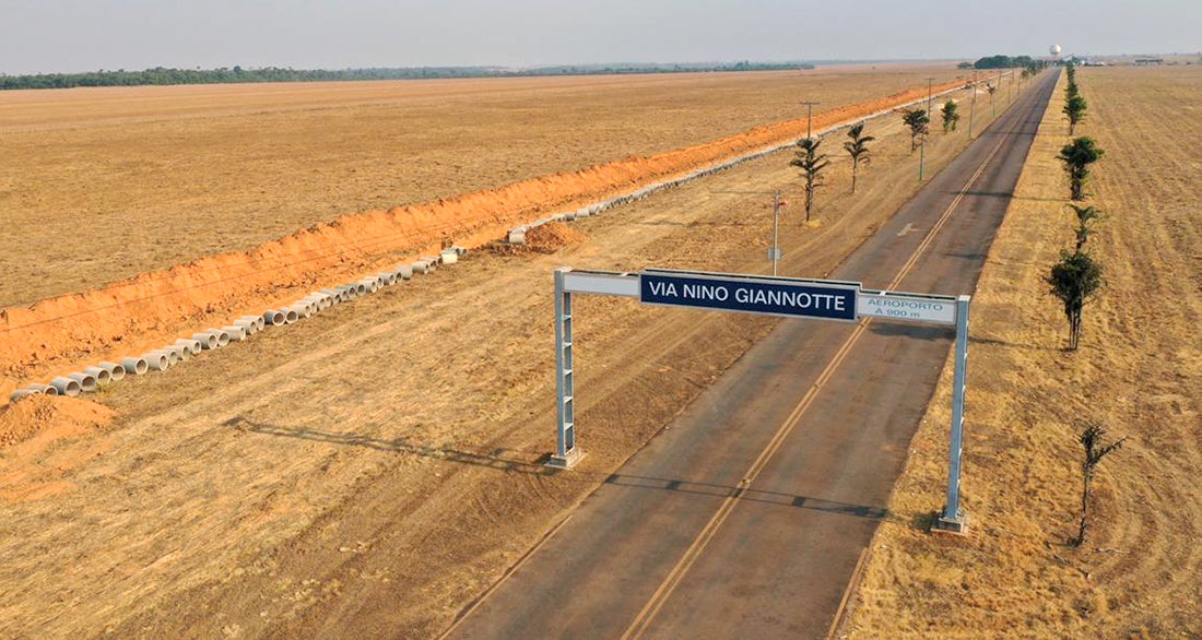 Assinado contrato para duplicar avenida até o aeroporto em Sinop por R$ 3,8 milhões