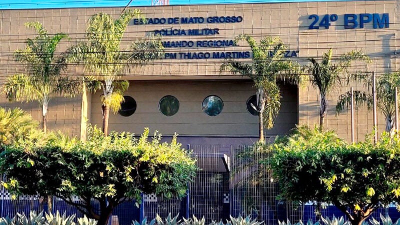 Mauro Mendes inaugura 4ª novo batalhão da PM com investimento de R$ 3,7 milhões 
