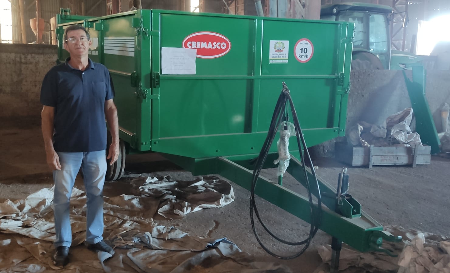 Cooperguarantã recebe implemento com economias feitas pela Câmara Municipal