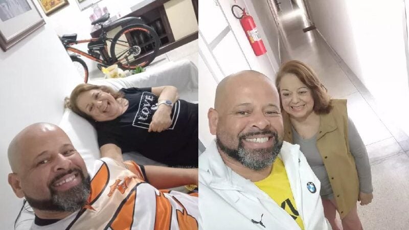 Aposentada se casa com ex-sem-teto e comemora Dia dos Namorados feliz