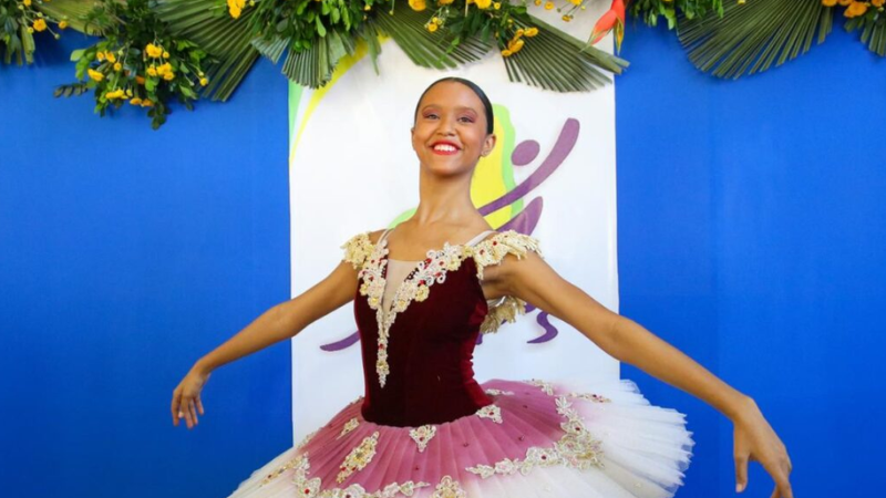 Bailarina do Piauí conquista bolsa e fará intercâmbio nos EUA