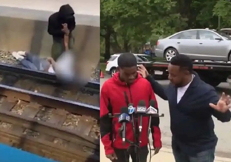 Jovem herói salva homem caído no trilho do metrô e ganha carro de presente
