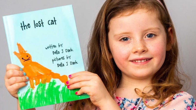 Escritora de 5 anos entra para o Guinness: a mais jovem a publicar um livro