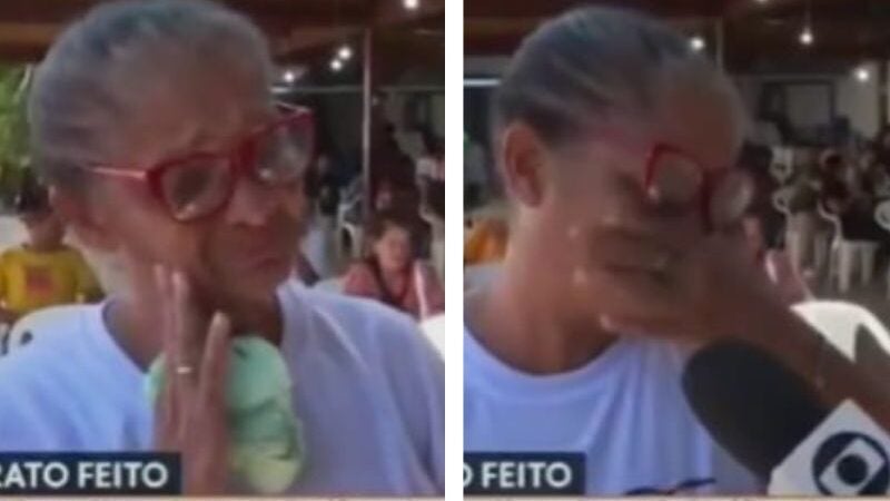 Dona Janete, que chorou na TV por não ter comida em casa ganha ajuda!
