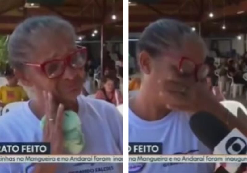 Dona Janete, que chorou na TV por não ter comida em casa ganha ajuda!