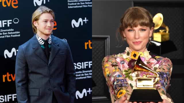 Taylor Swift e Joe Alwyn vistos juntos em raras fotografias