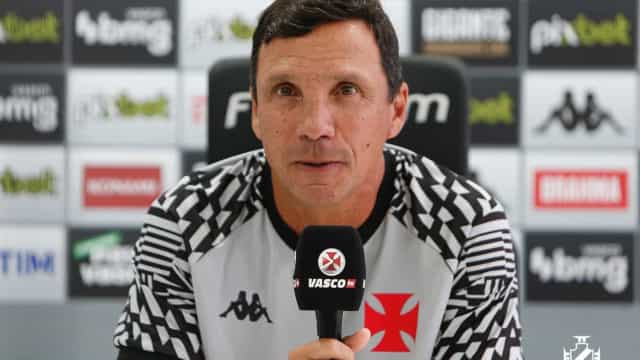 Técnico Zé Ricardo surpreende e deixa comando do Vasco