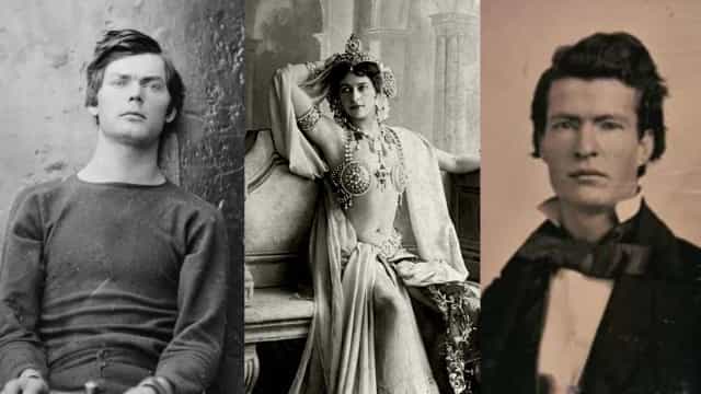 Essas figuras históricas eram incrivelmente atraentes