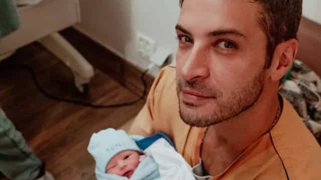 Filho de Leandro Lima, o Levi de ‘Pantanal’, nasceu dentro de carro