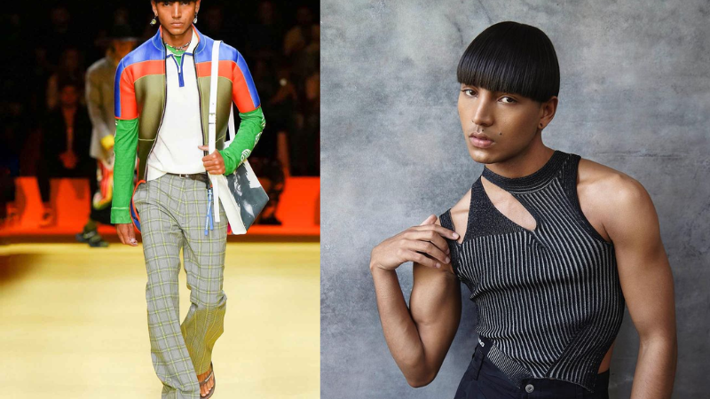 Jovem Pataxó vira modelo internacional da Armani e Dsquared2 em Milão