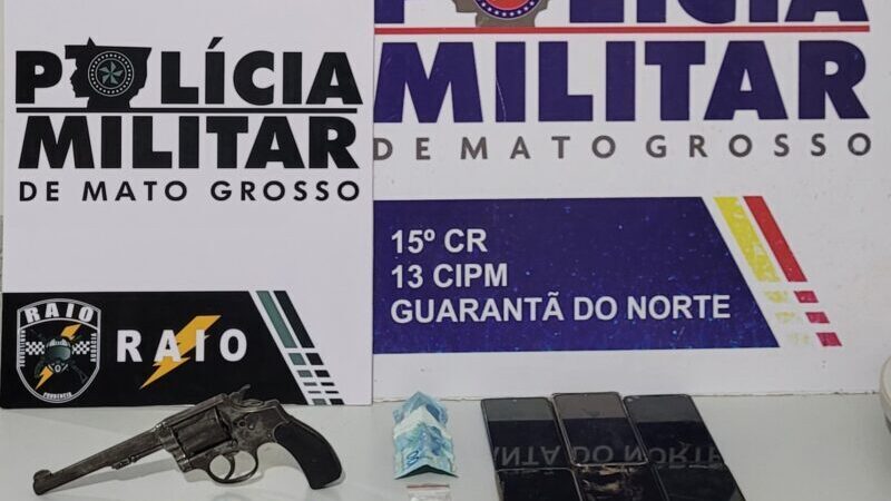 Equipe Raio prende seis integrantes de facção criminosa em Guarantã do Norte