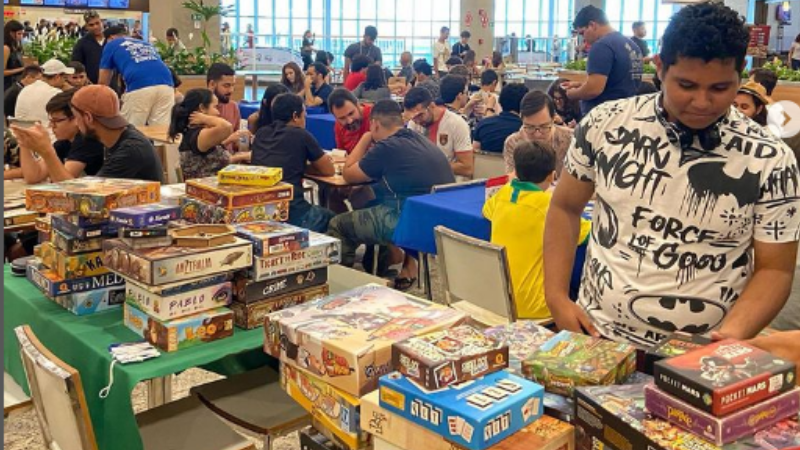 72º Encontro da Chapéu de Mago reúne amantes dos jogos de tabuleiro