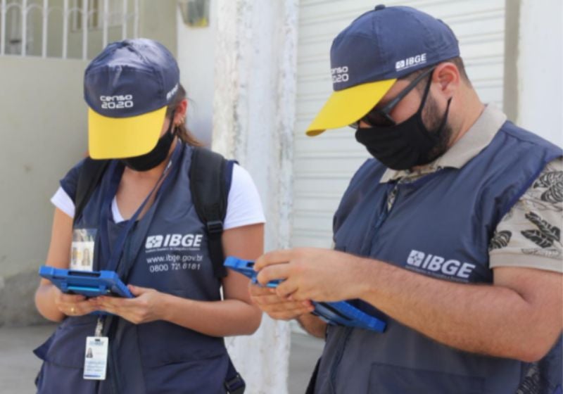 IBGE abre 15 mil vagas. Inscrições gratuitas até 2ª feira