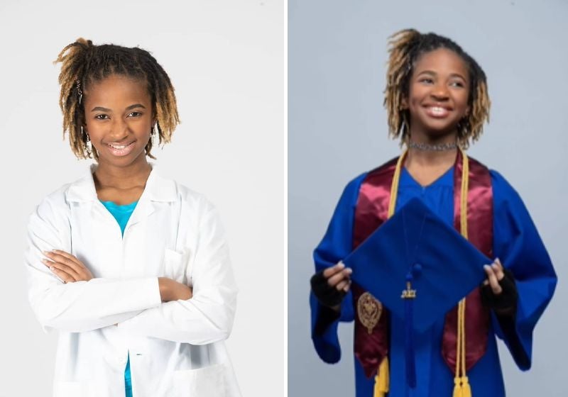 Adolescente de 13 anos entra em faculdade de Medicina