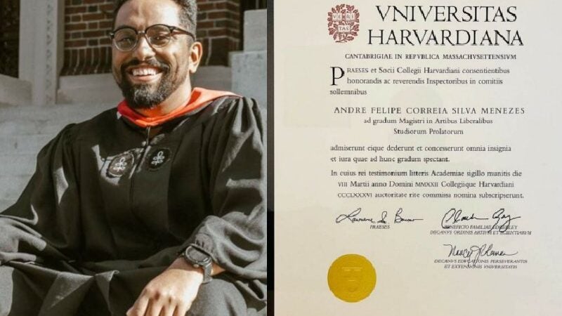 Brasileiro que vendia laranjas na feira se torna mestre em Harvard