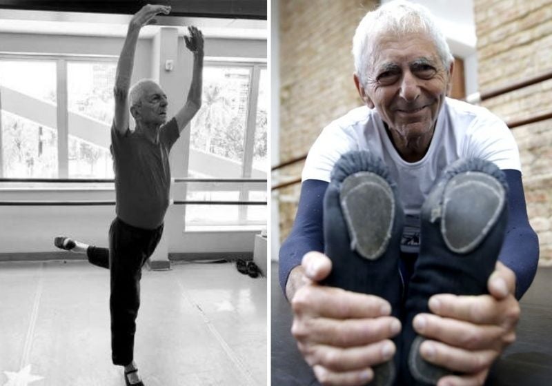 Aposentado de 80 anos faz balé no RJ e esbanja alegria. “Me sinto vivo”