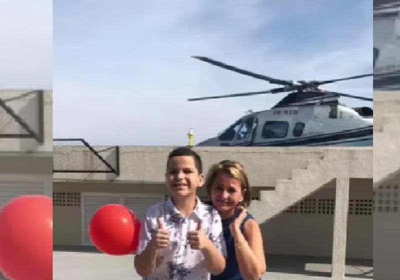 Professora faz supresa e realiza sonho de aluno autista! Voou pela 1ª vez