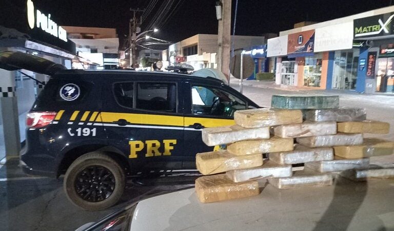 Drogas e armas são apreendidas em final de semana movimentado nas rodovias federais do estado de Mato Grosso