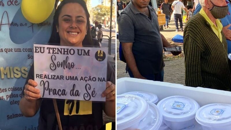 Confeiteira tem o sonho de realizar festa de aniversário para sem-tetos de SP