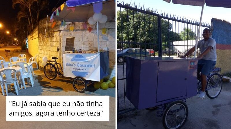 Ninguém aparece na inauguração de restaurante e cozinheiro comove internautas