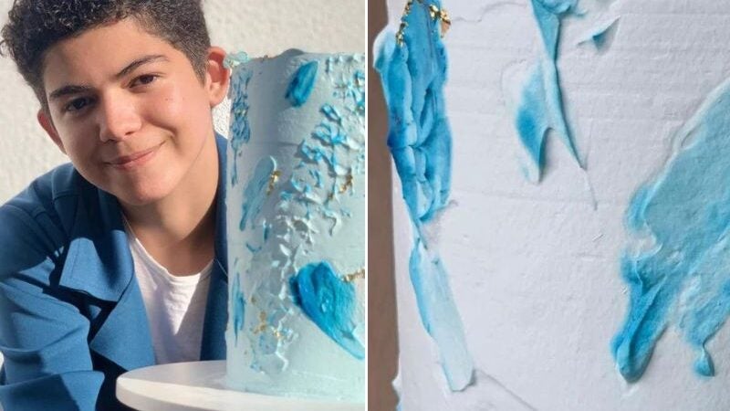 Brasileiro de 14 anos faz bolos dignos de grandes confeiteiros
