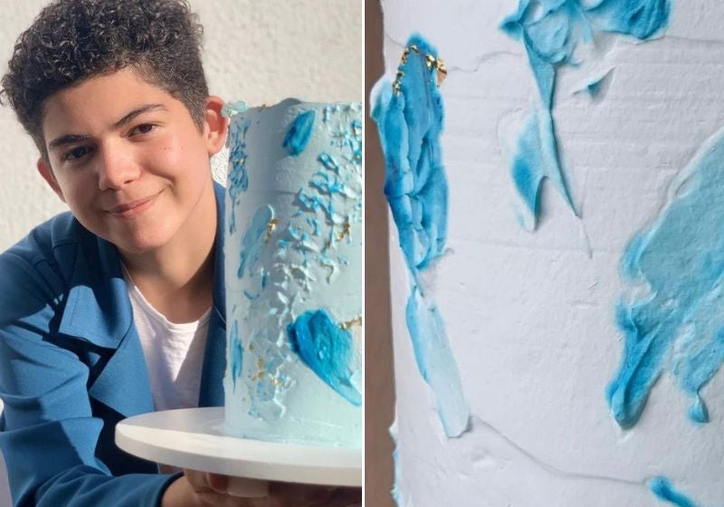 Brasileiro de 14 anos faz bolos dignos de grandes confeiteiros