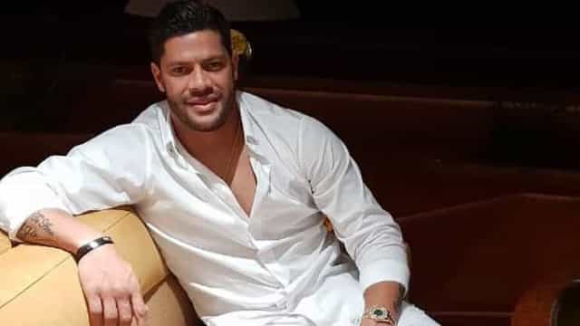 Hulk comemora os três meses de vida da filha mais nova