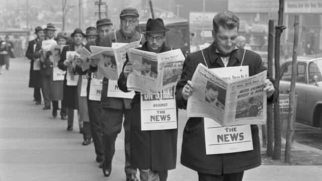 A maior notícia no ano em que você nasceu