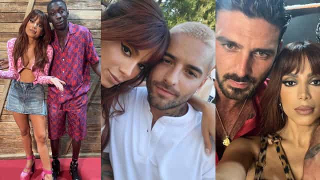 Anitta encontra Khaby Lame, Maluma e Michele Morrone na Itália
