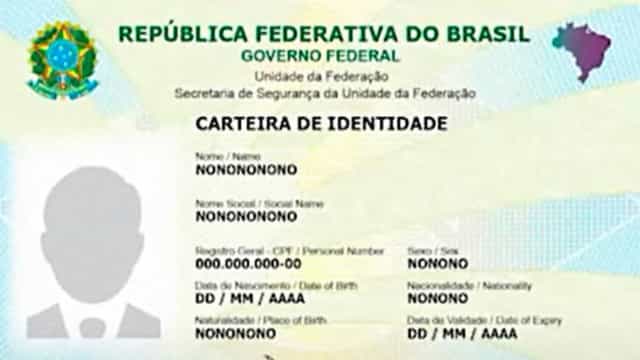 Nova Carteira de Identidade Nacional começa a ser emitida hoje