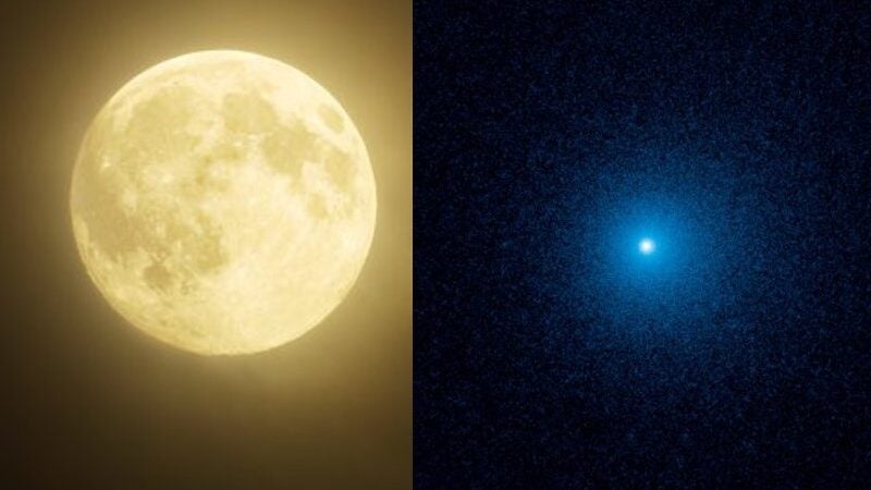 Julho terá maior superlua do ano e passagem de cometa gigante. Veja!