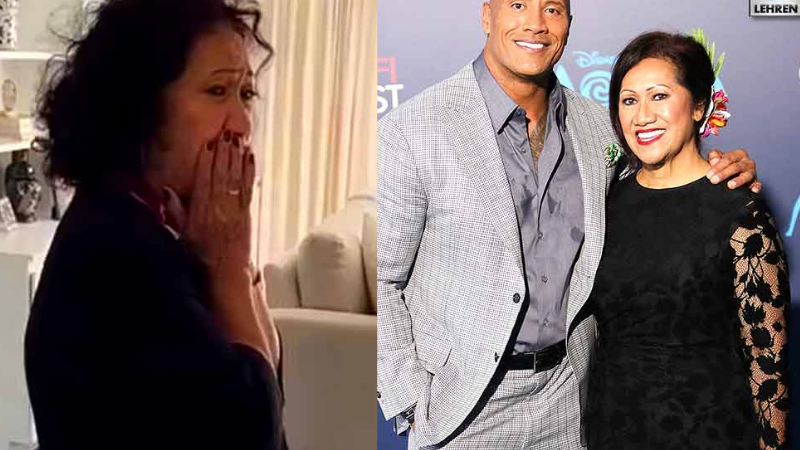 ‘The Rock’ faz mãe chorar de alegria com realização de sonho. VÍDEO