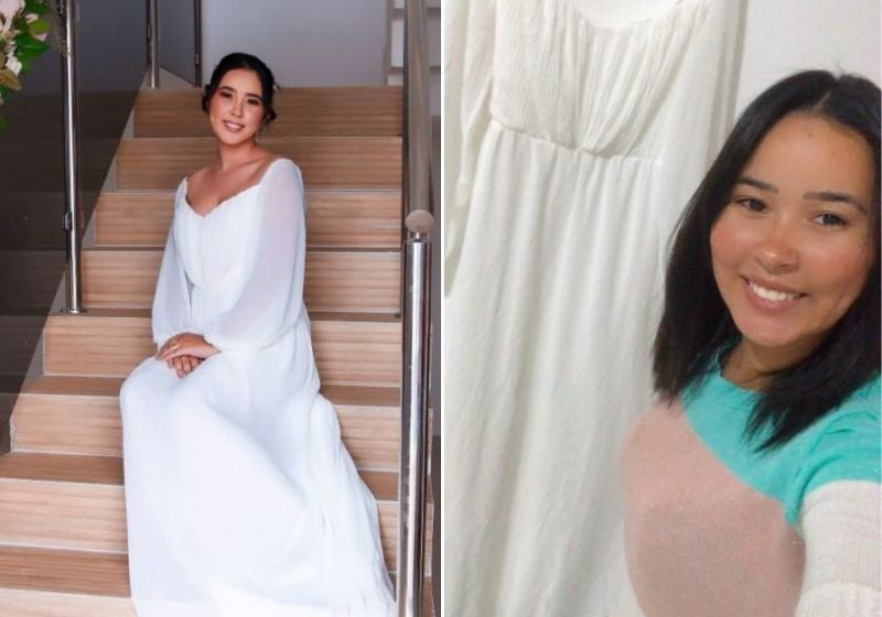 Catador encontra vestido de noiva jogado no lixo por engano e devolve à dona