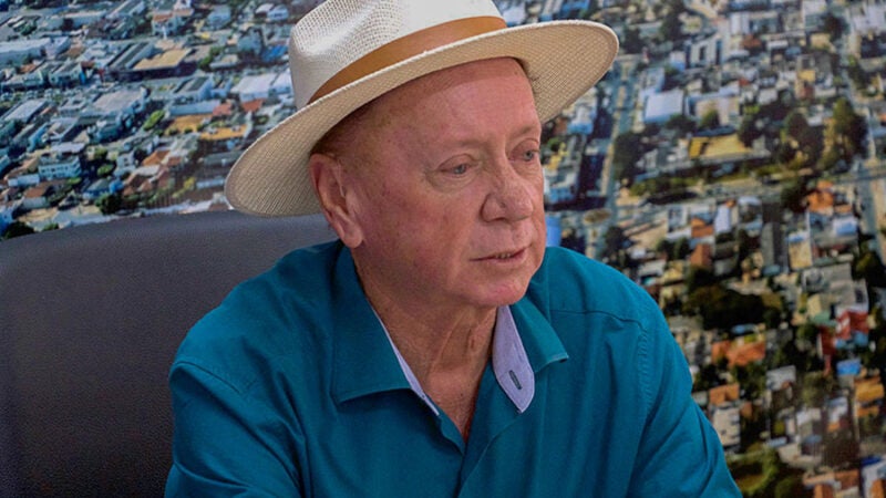 Prefeito lança na 2ª asfaltamento de 8,4 km de duas estradas em Sinop