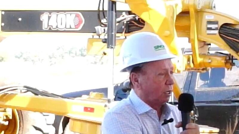 Prefeito lança obra de asfaltamento de 21 km da Estrada Nanci em Sinop; conclusão em um ano