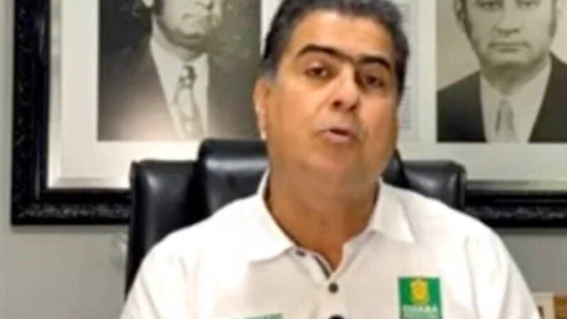 Prefeito de Cuiabá diz que sem candidatura ao governador sua esposa não será suplente de Geller