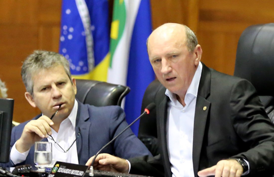 Governador fala com Neri Geller e diz que não fechou compromisso com candidato ao Senado