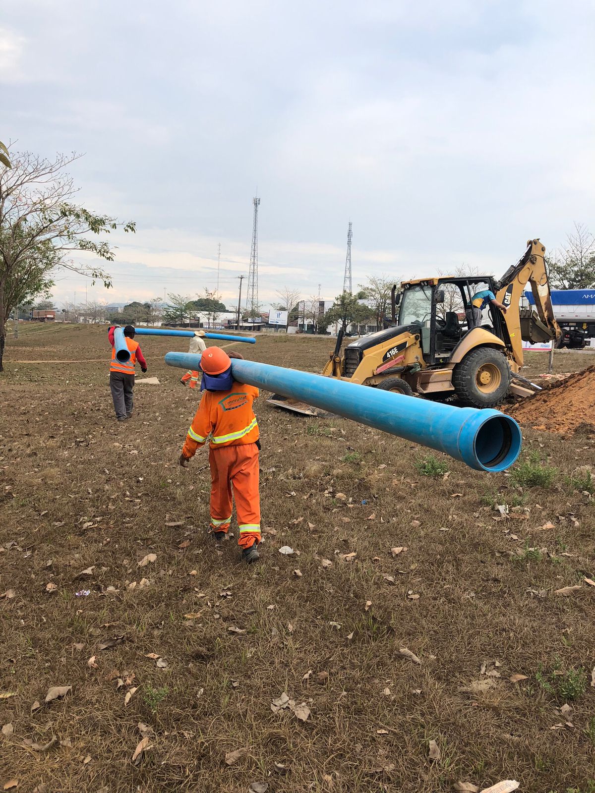 Concessionária conclui travessia para interligação de rede de água em Novo Progresso