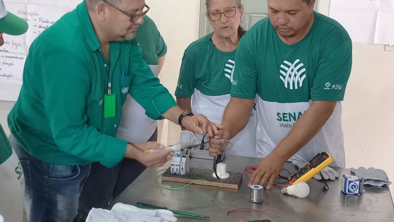 Sindicato Rural de Guarantã do Norte e Senar realizaram o curso de NR 10