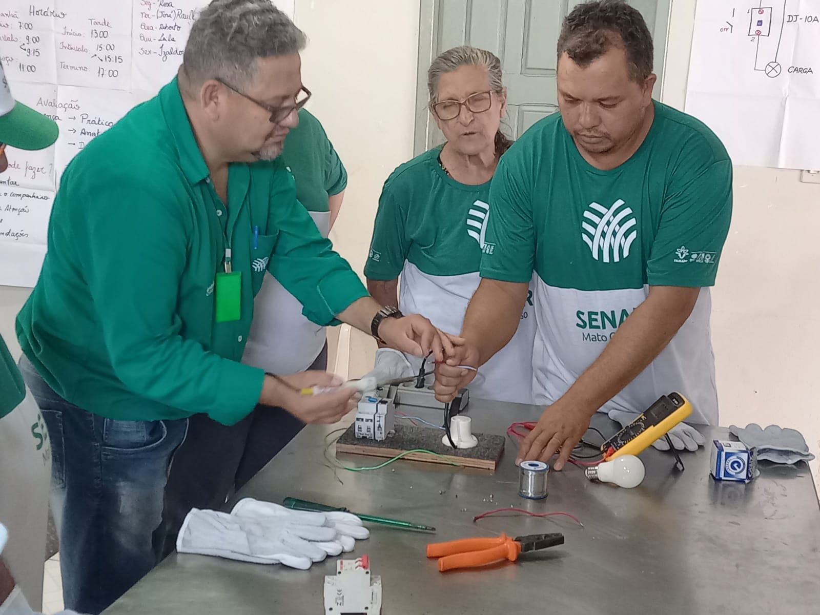 Sindicato Rural de Guarantã do Norte e Senar realizaram o curso de NR 10