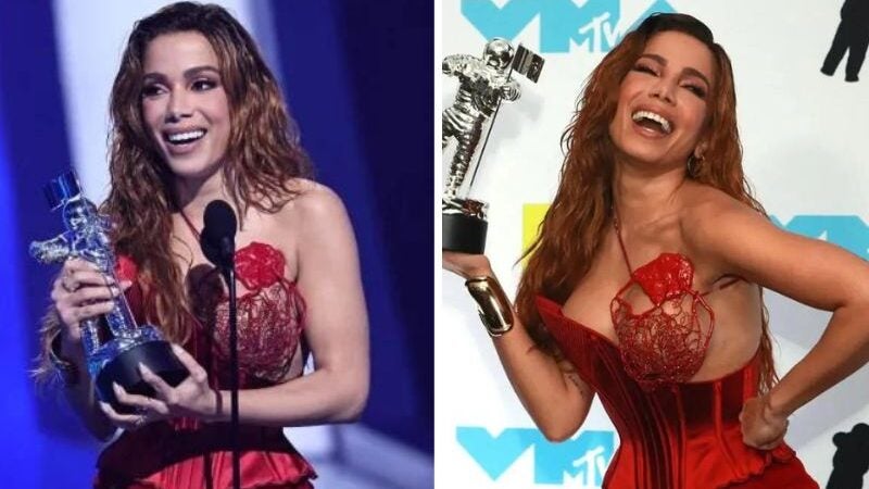 Anitta faz história e se torna a 1ª artista brasileira a vencer o VMA nos EUA