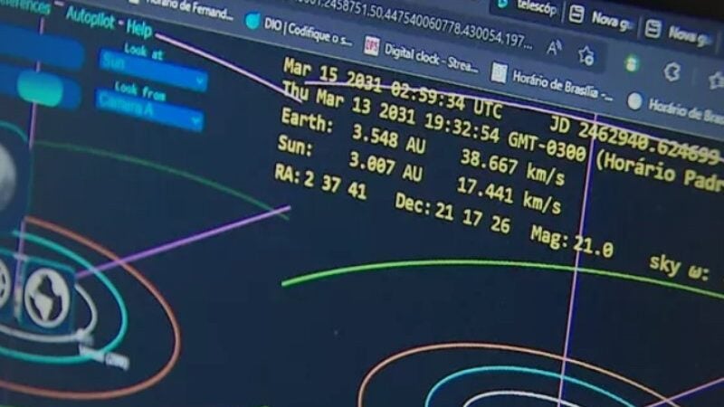 Brasileiro de 12 anos acha 2 asteroides e ganha certificado da Nasa