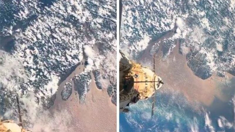 Astronauta posta vídeo do Brasil visto do espaço. Assista