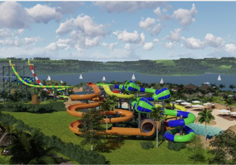 A maior praia artificial do país será no coração do Brasil. Novo parque aquático!