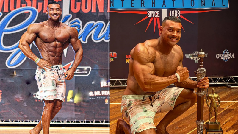 Brasileiro Felipe Franco se classifica para maior torneio de fisiculturismo do mundo