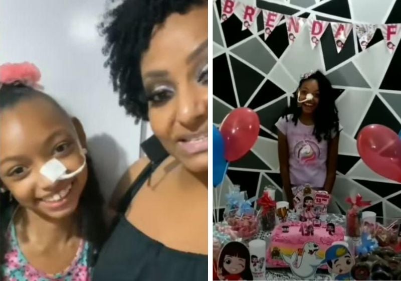 Internautas dão festa a menina com paralisia, após ninguém comprar artesanatos dela